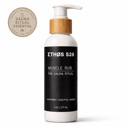 ETHOS 528 Sauna Lotion for Muscle Recovery and Relaxation