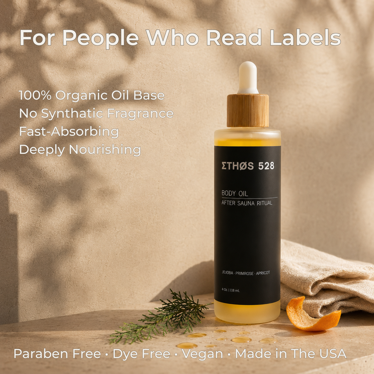 Sauna Body Oil